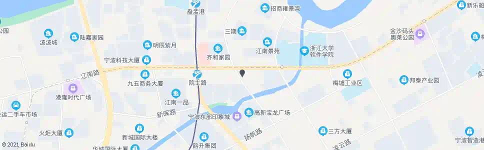 宁波高新区行政服务中心_公交站地图_宁波公交_妙搜公交查询2025