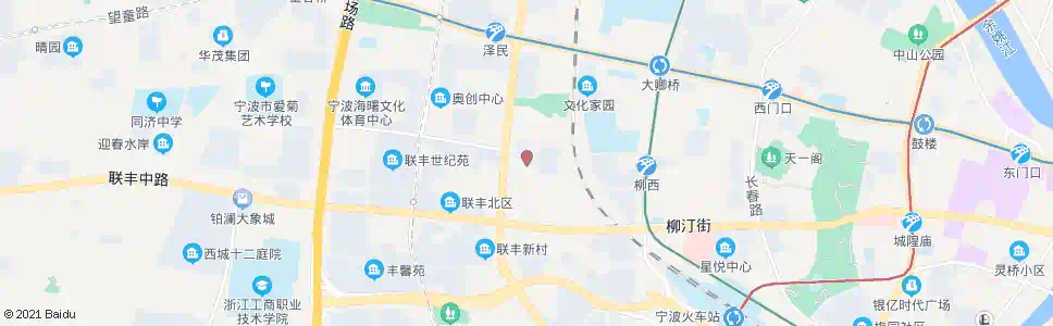 宁波白云社区_公交站地图_宁波公交_妙搜公交查询2025
