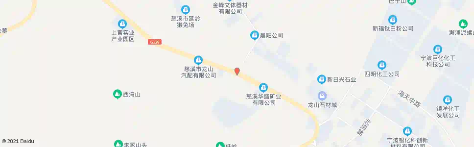 宁波龙山工业区_公交站地图_宁波公交_妙搜公交查询2025