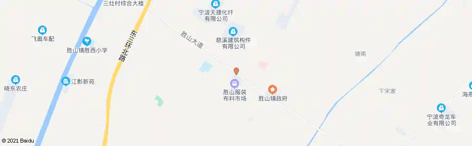 宁波胜山布料市场_公交站地图_宁波公交_妙搜公交查询2025