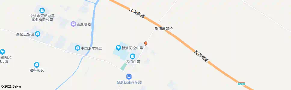 宁波环镇北路口_公交站地图_宁波公交_妙搜公交查询2025
