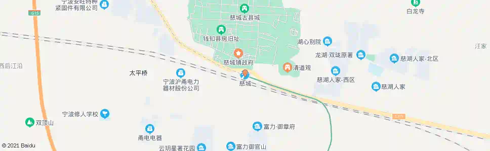 宁波慈城_公交站地图_宁波公交_妙搜公交查询2025