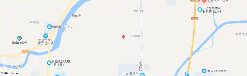 宁波前江村_公交站地图_宁波公交_妙搜公交查询2025