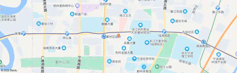 宁波鄞州财税局_公交站地图_宁波公交_妙搜公交查询2025