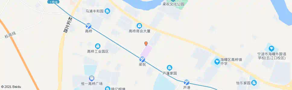 宁波钟家弄村_公交站地图_宁波公交_妙搜公交查询2025