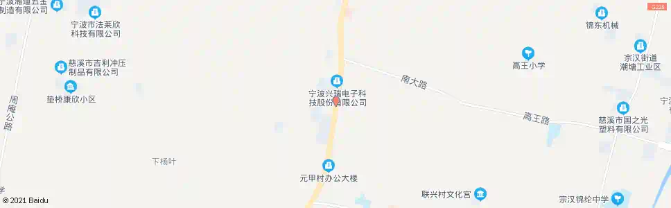 宁波天元界塘工业区_公交站地图_宁波公交_妙搜公交查询2025