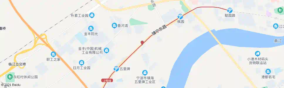 宁波虹桥新村_公交站地图_宁波公交_妙搜公交查询2025