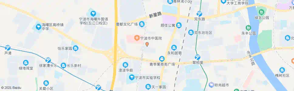 宁波天胜花鸟市场_公交站地图_宁波公交_妙搜公交查询2025