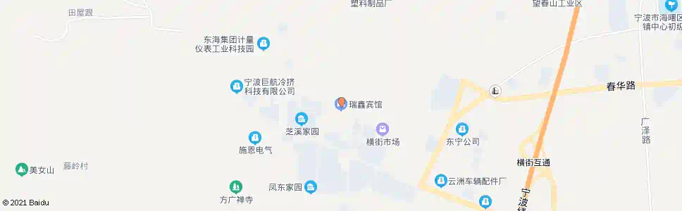 宁波瑞欣公司_公交站地图_宁波公交_妙搜公交查询2025