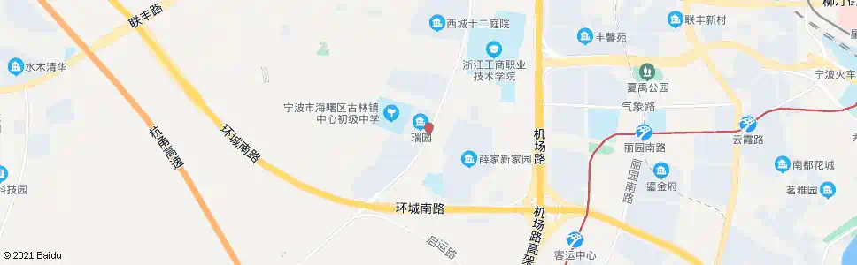 宁波古林镇中学_公交站地图_宁波公交_妙搜公交查询2025