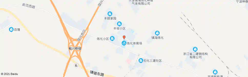 宁波炼化公交车站_公交站地图_宁波公交_妙搜公交查询2025
