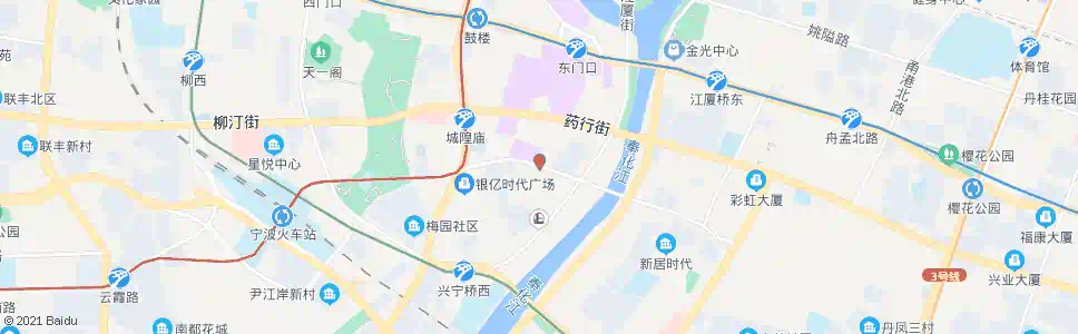 宁波大沙泥街_公交站地图_宁波公交_妙搜公交查询2025