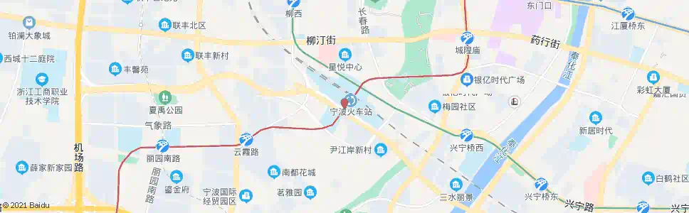 宁波卲家汇_公交站地图_宁波公交_妙搜公交查询2025