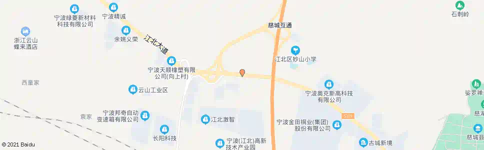宁波三联新村_公交站地图_宁波公交_妙搜公交查询2025