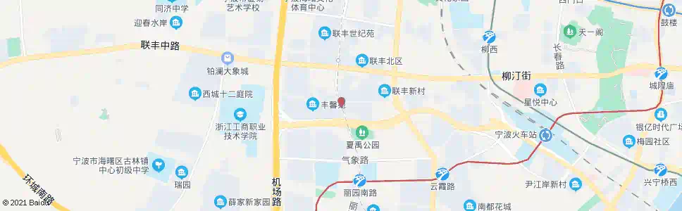 宁波丽园南路安泰街口_公交站地图_宁波公交_妙搜公交查询2025