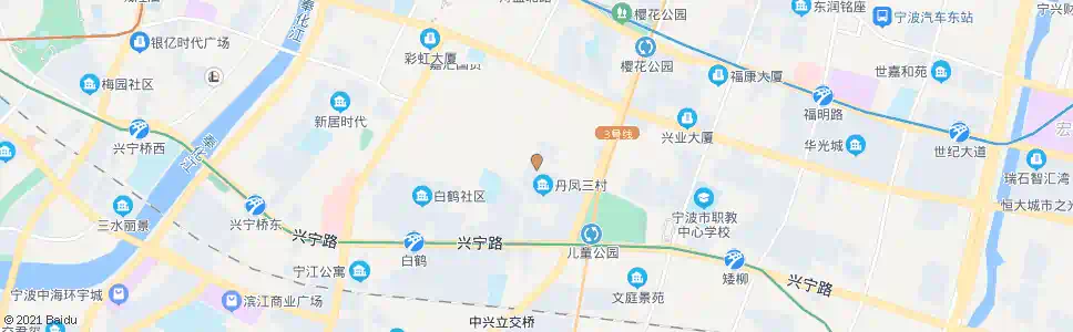 宁波新河路_公交站地图_宁波公交_妙搜公交查询2025