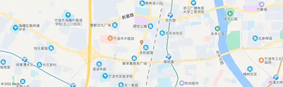 宁波海曙区人武部_公交站地图_宁波公交_妙搜公交查询2025