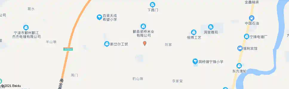 宁波宣家凉亭_公交站地图_宁波公交_妙搜公交查询2025