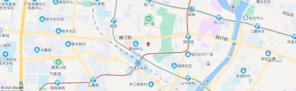 宁波长春路桂井街口_公交站地图_宁波公交_妙搜公交查询2025