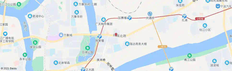 宁波环城北路人民路口_公交站地图_宁波公交_妙搜公交查询2025