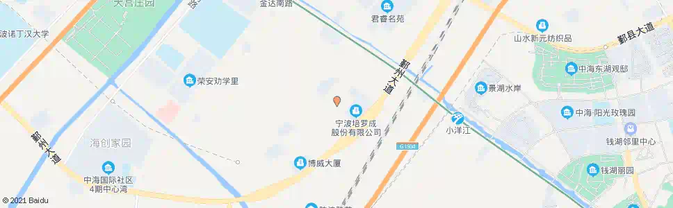 宁波巨星公司_公交站地图_宁波公交_妙搜公交查询2025