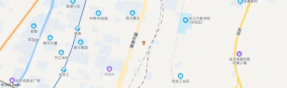 宁波下应华荣_公交站地图_宁波公交_妙搜公交查询2025
