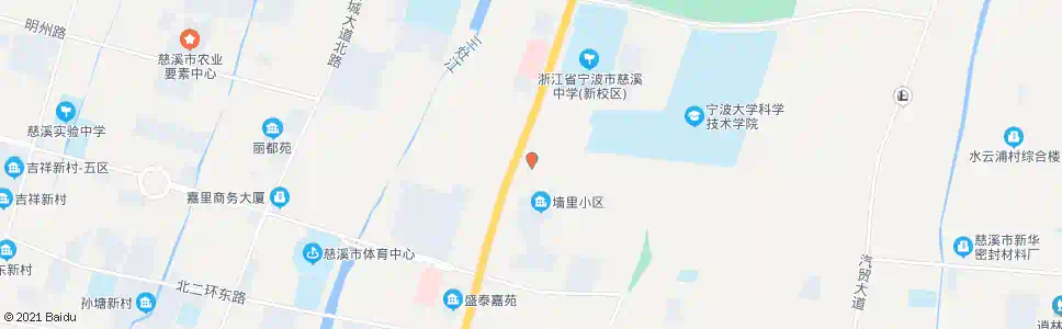 宁波墙里_公交站地图_宁波公交_妙搜公交查询2025
