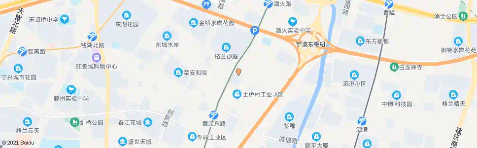 宁波潘火_公交站地图_宁波公交_妙搜公交查询2025