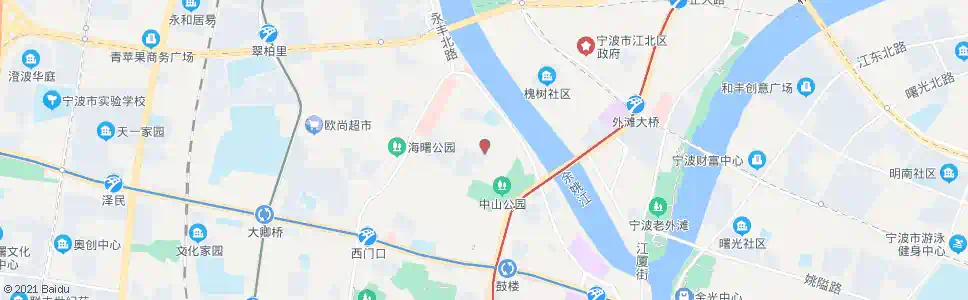 宁波广仁街_公交站地图_宁波公交_妙搜公交查询2025