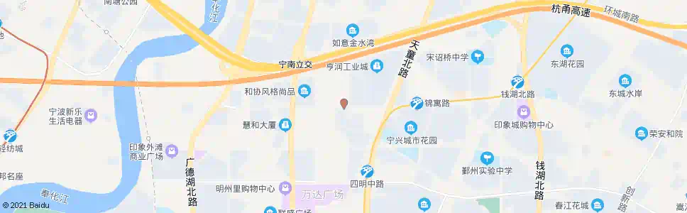 宁波后庙新村_公交站地图_宁波公交_妙搜公交查询2025
