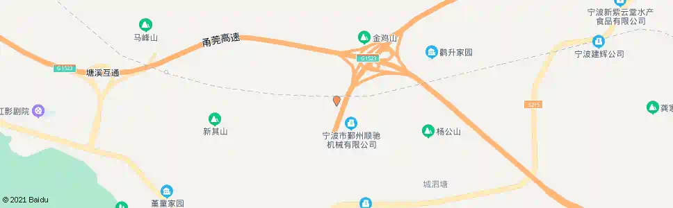 宁波华塘东_公交站地图_宁波公交_妙搜公交查询2025