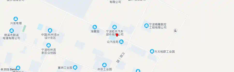 宁波众汽佳苑_公交站地图_宁波公交_妙搜公交查询2025
