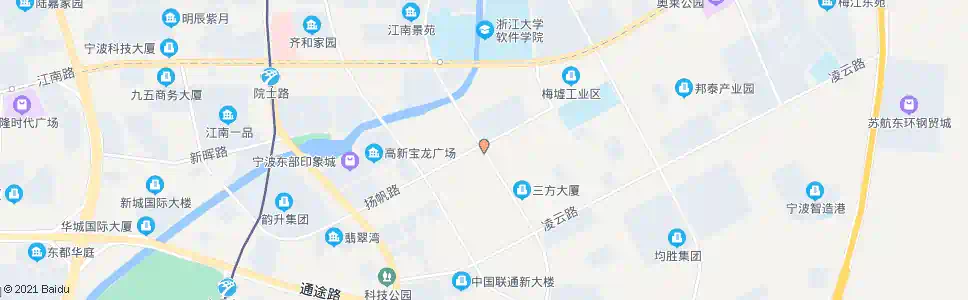 宁波宁波研发园西_公交站地图_宁波公交_妙搜公交查询2025