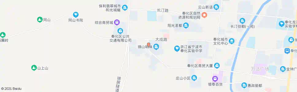 宁波怡乐园(奉化)_公交站地图_宁波公交_妙搜公交查询2025