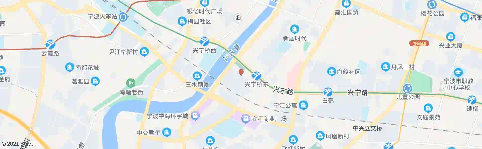 宁波兴宁巷_公交站地图_宁波公交_妙搜公交查询2025