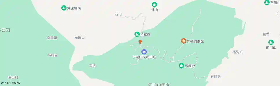 宁波仰天湖_公交站地图_宁波公交_妙搜公交查询2025