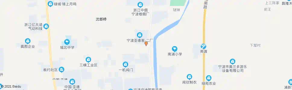宁波陈付村_公交站地图_宁波公交_妙搜公交查询2025