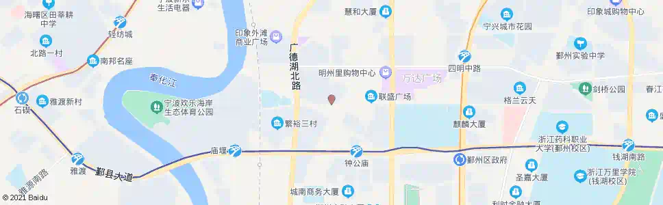 宁波保丰路_公交站地图_宁波公交_妙搜公交查询2025