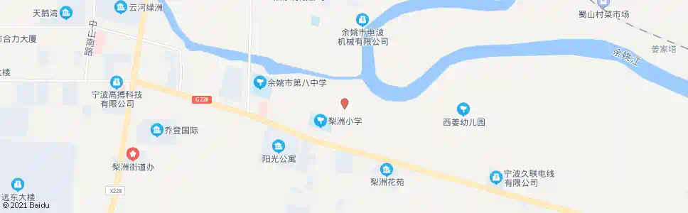 宁波郁家湾_公交站地图_宁波公交_妙搜公交查询2025