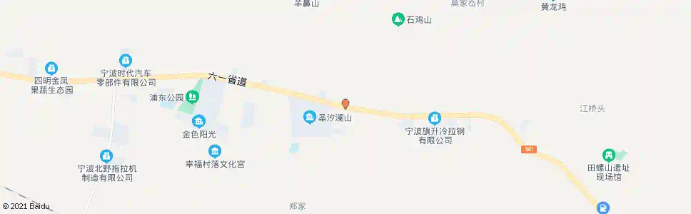 宁波冯家_公交站地图_宁波公交_妙搜公交查询2025