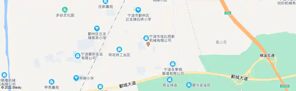 宁波通达制造(荷花桥)_公交站地图_宁波公交_妙搜公交查询2025