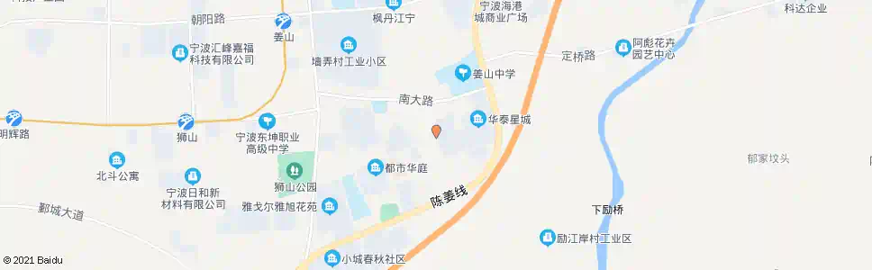 宁波姜山二商_公交站地图_宁波公交_妙搜公交查询2025