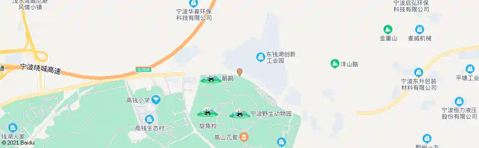 宁波东海蓄电池公司_公交站地图_宁波公交_妙搜公交查询2025