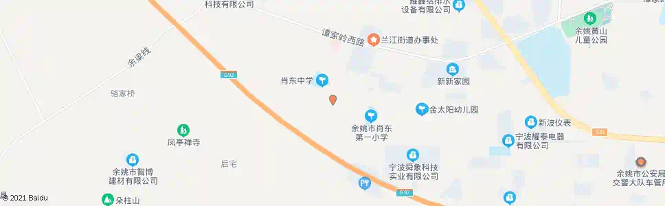 宁波凤亭工业区_公交站地图_宁波公交_妙搜公交查询2025