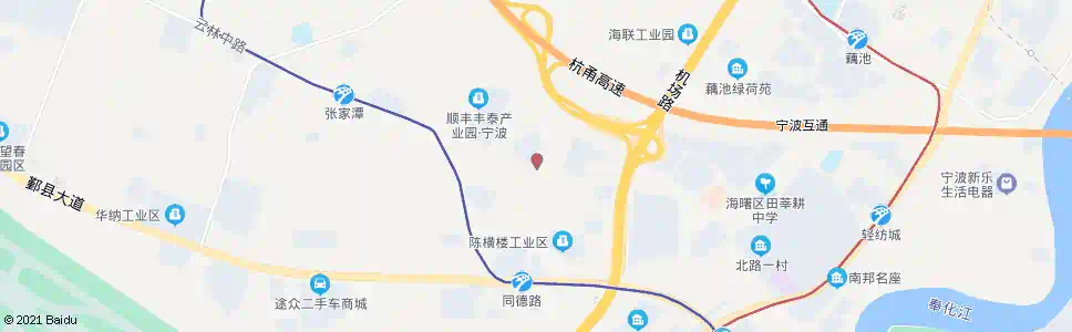 宁波陈横楼_公交站地图_宁波公交_妙搜公交查询2025