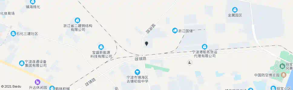 宁波物流枢纽港_公交站地图_宁波公交_妙搜公交查询2025