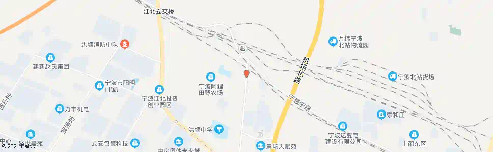 宁波洪塘陈家弄_公交站地图_宁波公交_妙搜公交查询2025
