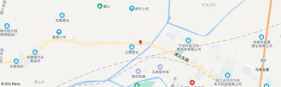 宁波渚青路_公交站地图_宁波公交_妙搜公交查询2025