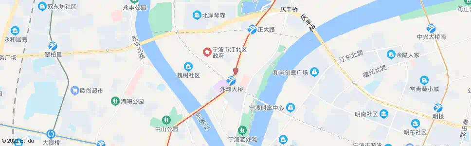 宁波大庆南路_公交站地图_宁波公交_妙搜公交查询2025