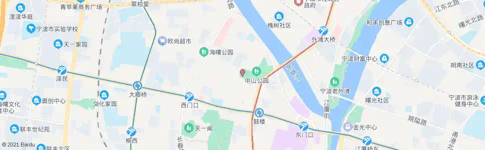 宁波呼童街_公交站地图_宁波公交_妙搜公交查询2025